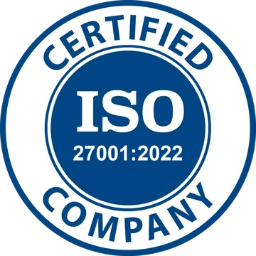 ISO/IEC 27001 certified company