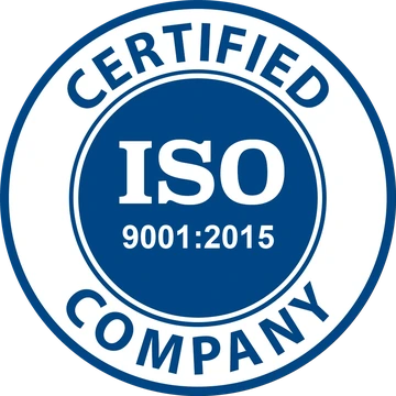 ISO 9001 certified company