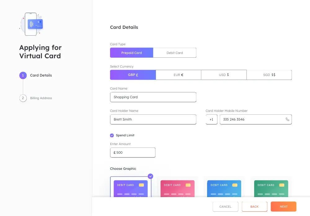 Bright Bank: Dashboard and payments.