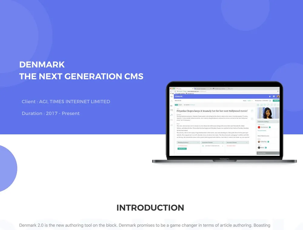 Denmark: next-generation CMS: The case study: introduction, objectives and process.
